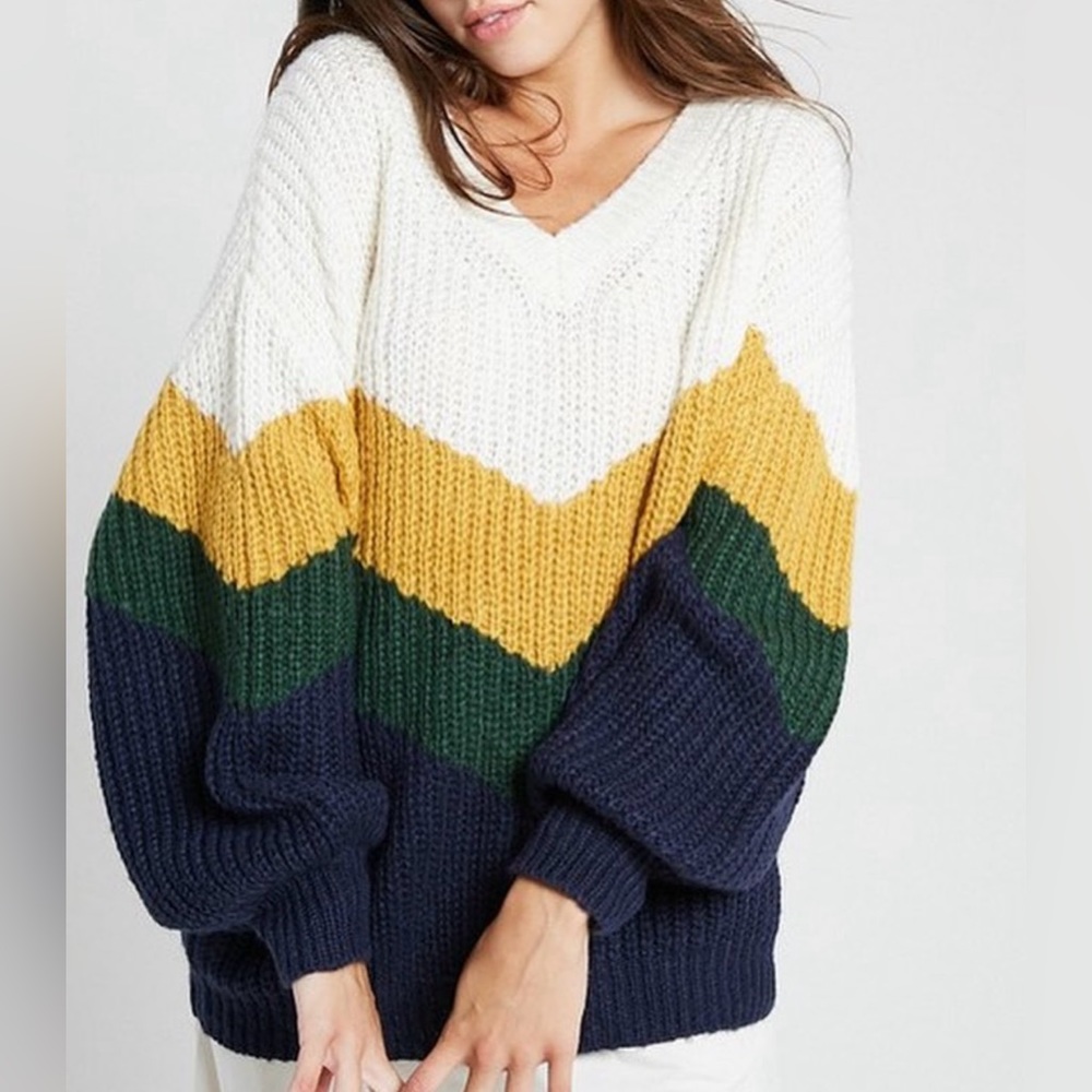 Wishlist Varsity Sweater